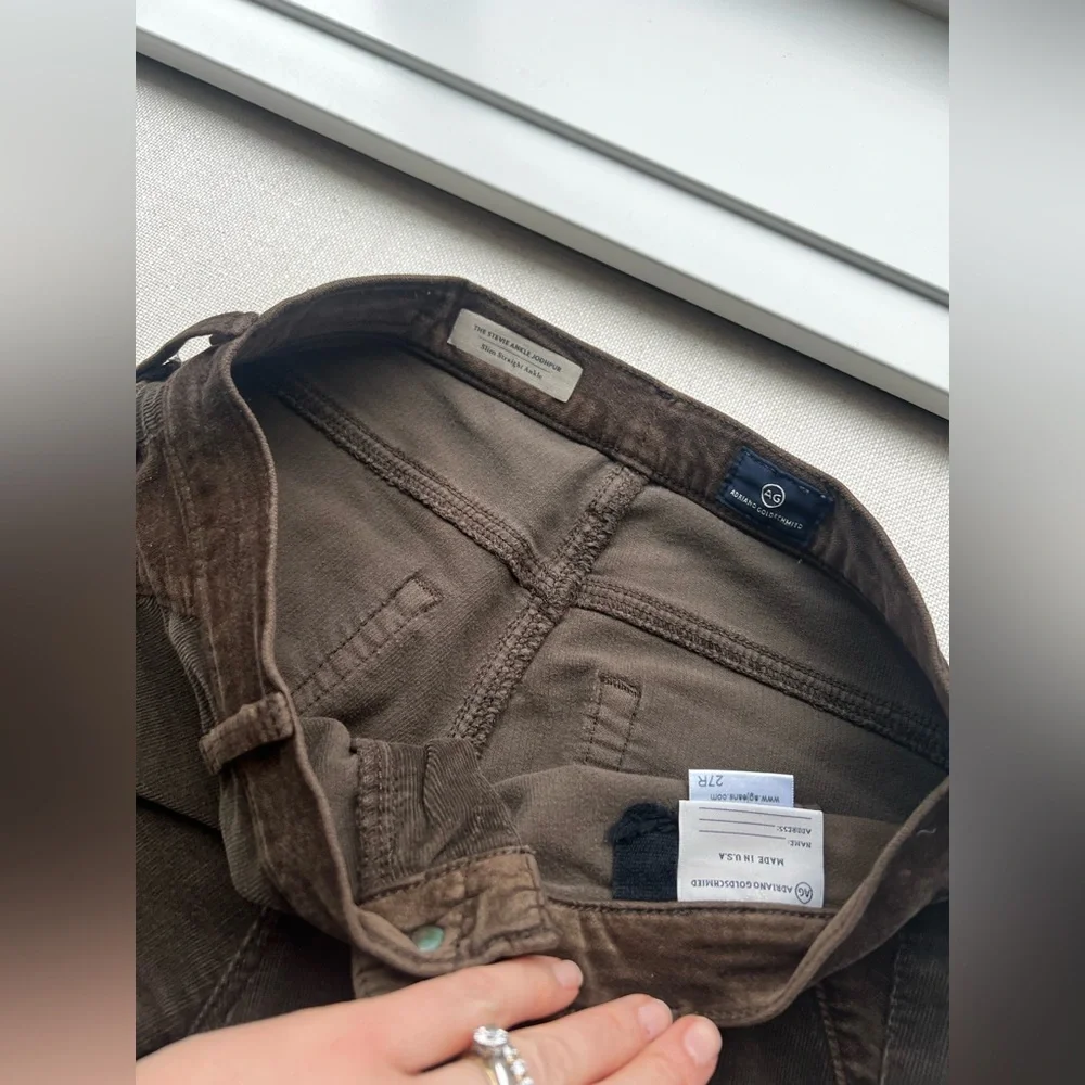 Anthropologie
AG The Stevie Slim Straight
Jodhpur Cords 27 velvet corduroy pant - Picture 3 of 6